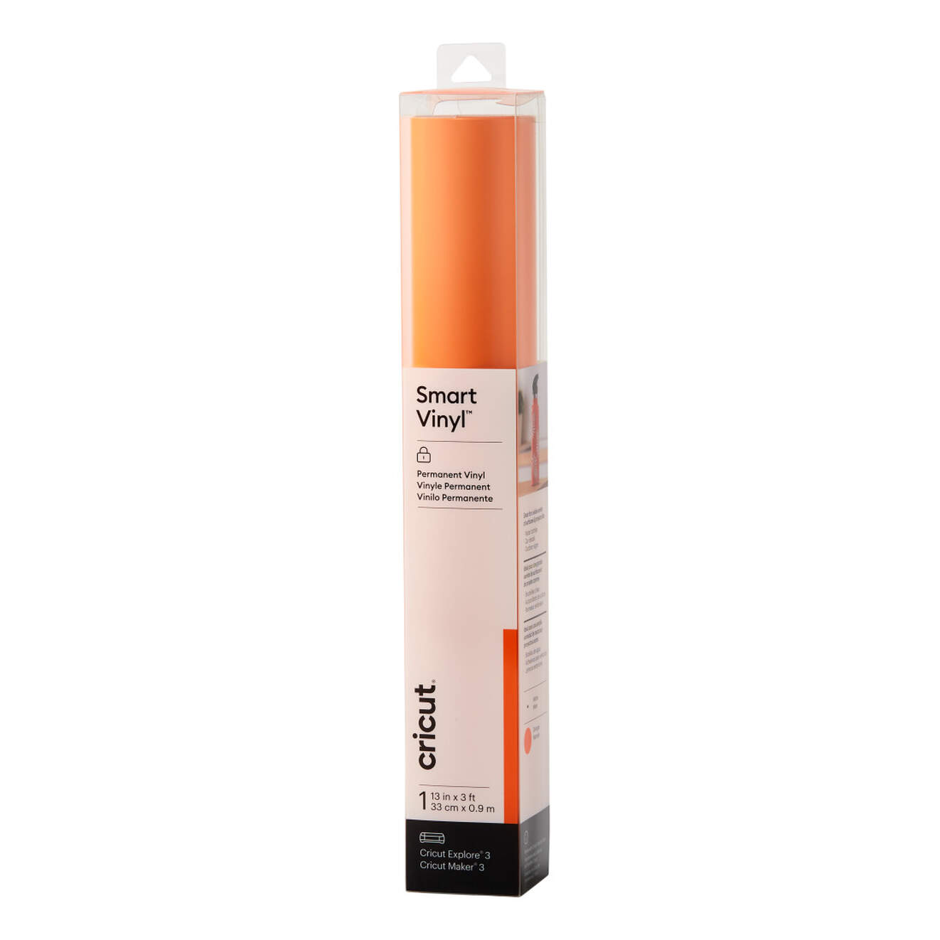 Smart Vinyl™ Matless Permanent Vinyl (0.9m / 3 ft), Red