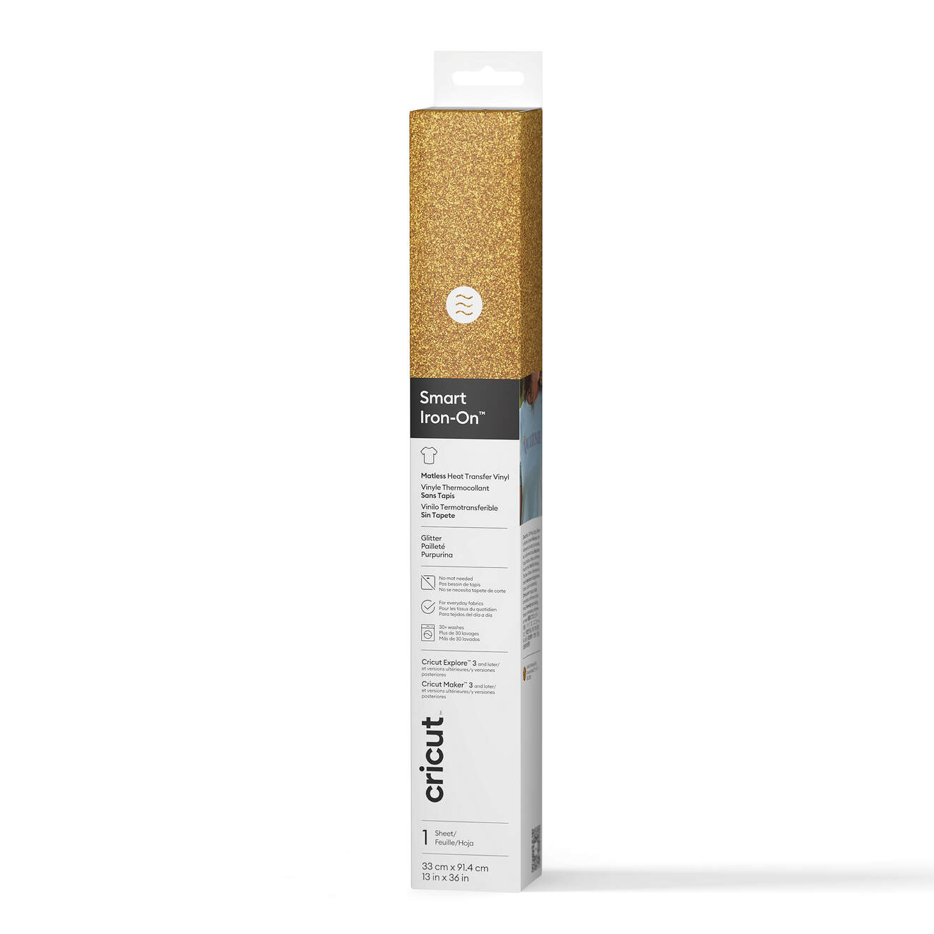 Smart Iron-On™ Glitter (0.9 m)