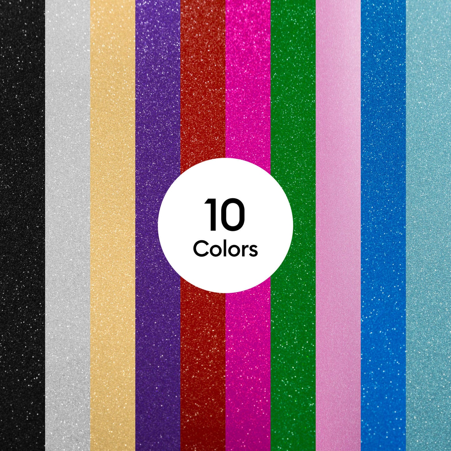 Shimmer Vinyl – Permanent, Party Sampler (0.3m / 12 in) (10 ct)
