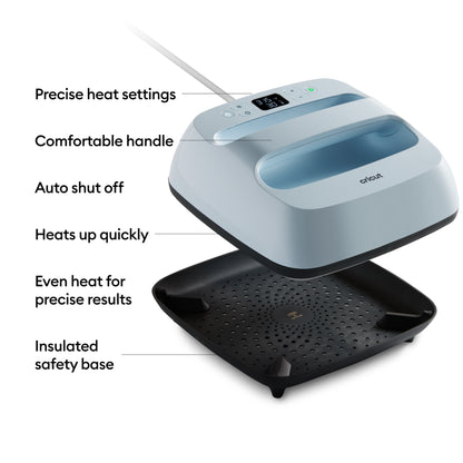 Cricut EasyPress™ 3 - 30 cm x 25 cm / 12 in x 10 in + Everything Iron-On Bundle