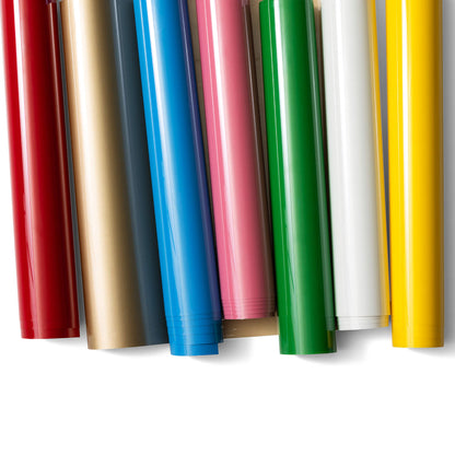 Smart Iron-On™ Matless Heat Transfer Vinyl, Variety Sampler (0.3m / 12 in) (12 ct)
