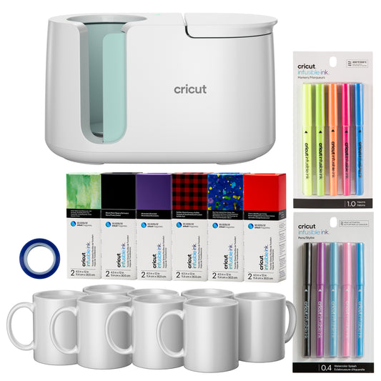 Cricut Mug Press™ + Everything Materials Bundle