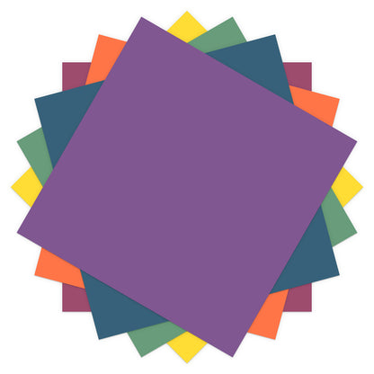 Cardstock Sampler, Jewel Tones - 12 in x 12 in (48 ct)