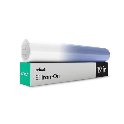 UV-Activated, Colour-Changing Iron-On, White - Pink