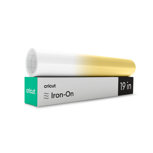UV-Activated, Colour-Changing Iron-On, White - Yellow