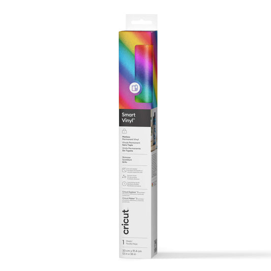 Smart Vinyl™ Matless Permanent Shimmer Vinyl (0.9m / 3 ft)