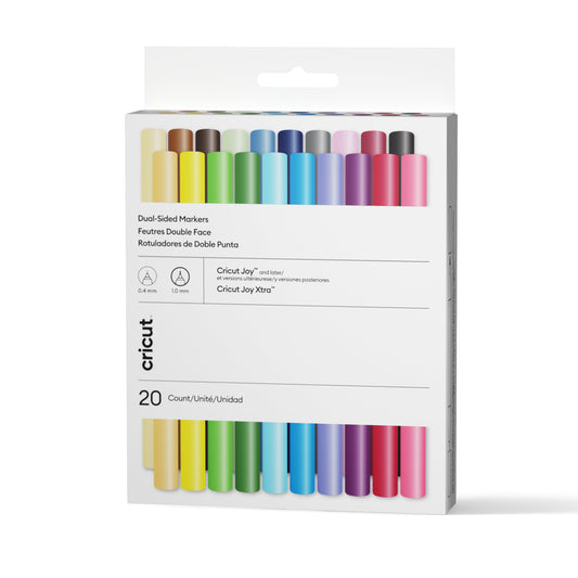 Cricut Joy™ Dual-Sided Markers, Ultimate Set (20 ct)