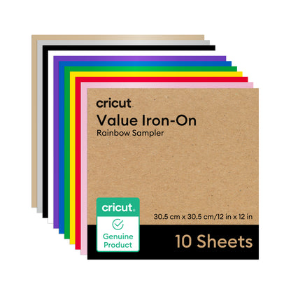Cricut EasyPress™ 3 - 22.5 cm x 22.5 cm / 9 in x 9 in + Everything Iron-On Bundle