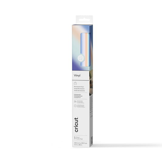 Holographic Vinyl (1.2m / 4 ft), Blue