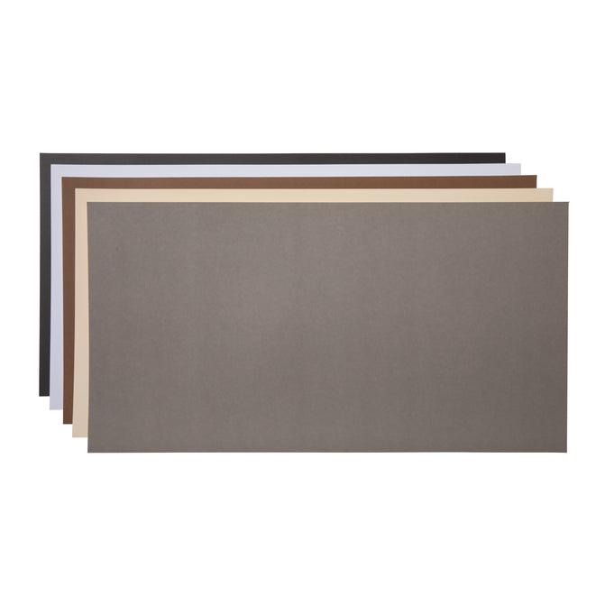 Smart Paper™ Sticker Cardstock Sampler, Neutrals - 13 in x 25 in (20 ct)