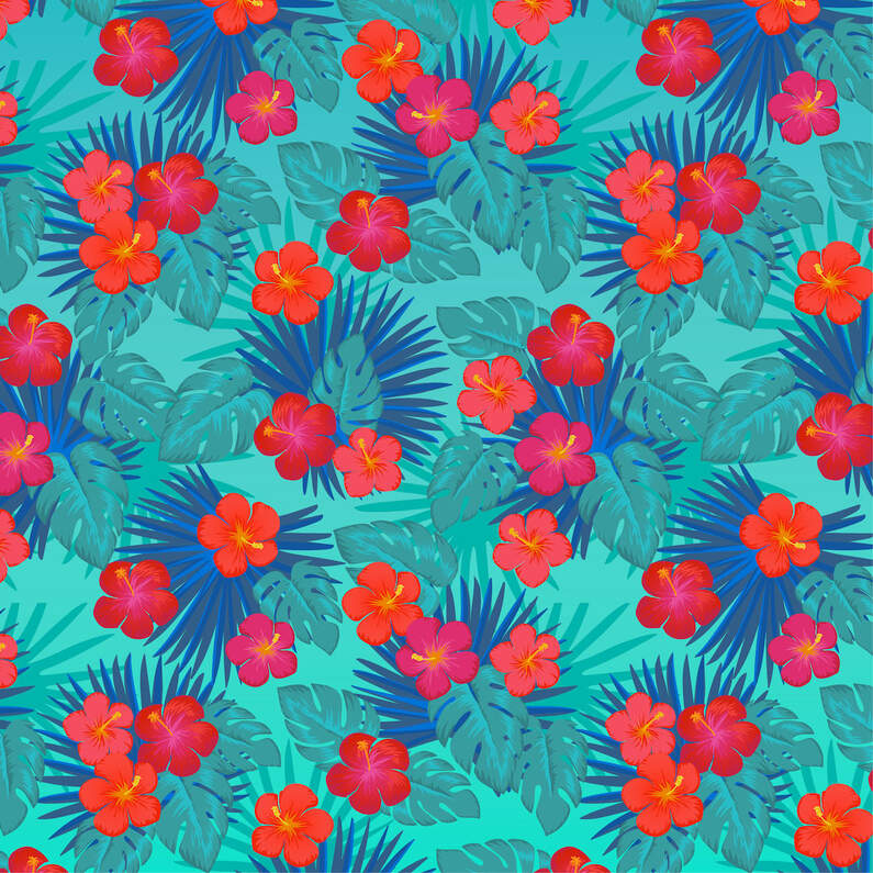 Infusible Ink™ Transfer Sheet Patterns, Tropical Floral