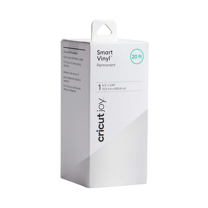 Cricut Joy™ Smart Vinyl™ – Permanent Value Roll (20 ft), White