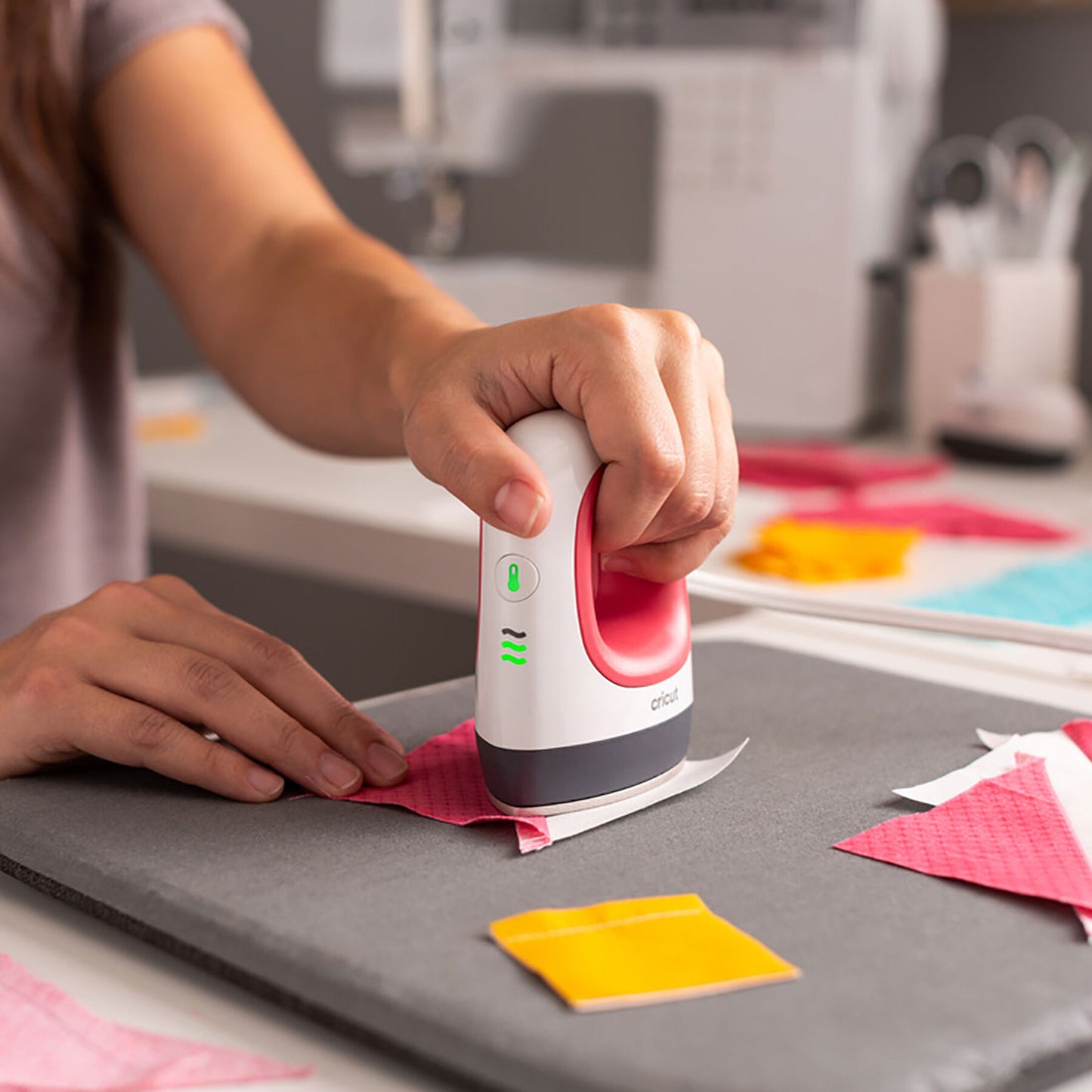 Cricut EasyPress Mini™, Raspberry + Everything Iron-On Bundle