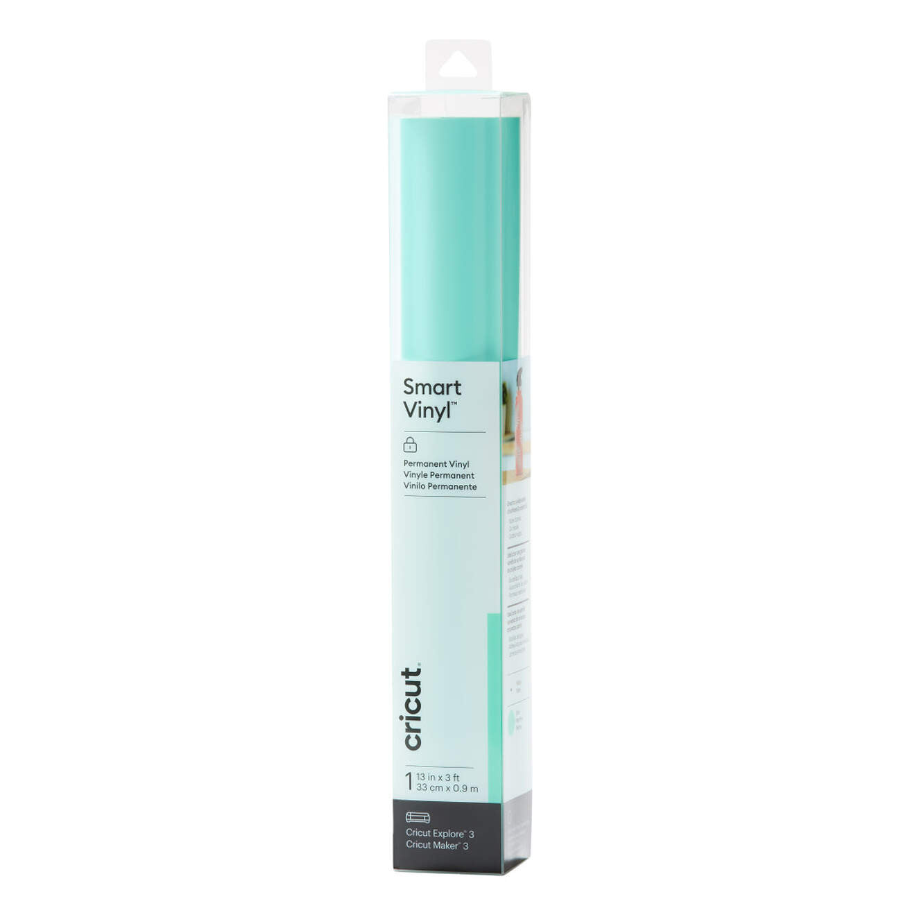 Smart Vinyl™ Matless Permanent Vinyl (0.9m / 3 ft), Red