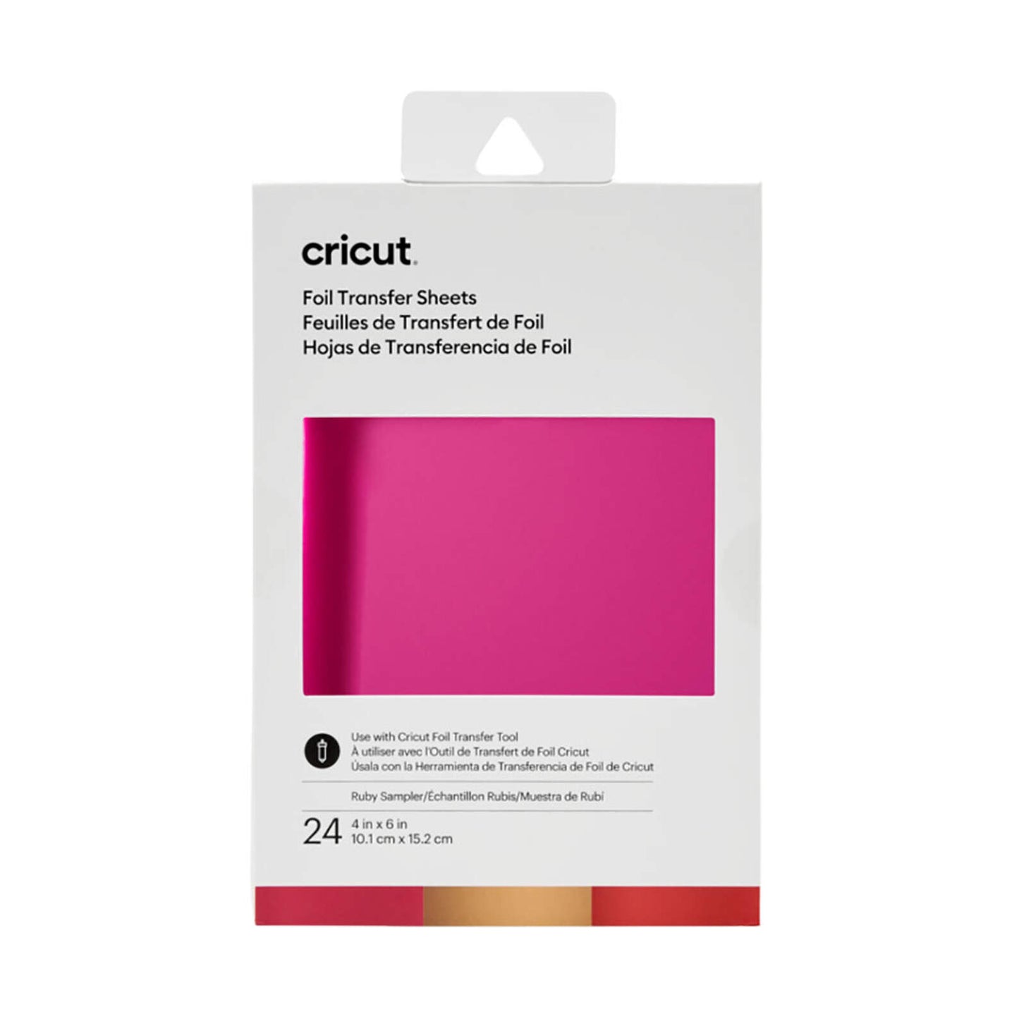 Foil Transfer Sheets Sampler, Ruby (24 ct)