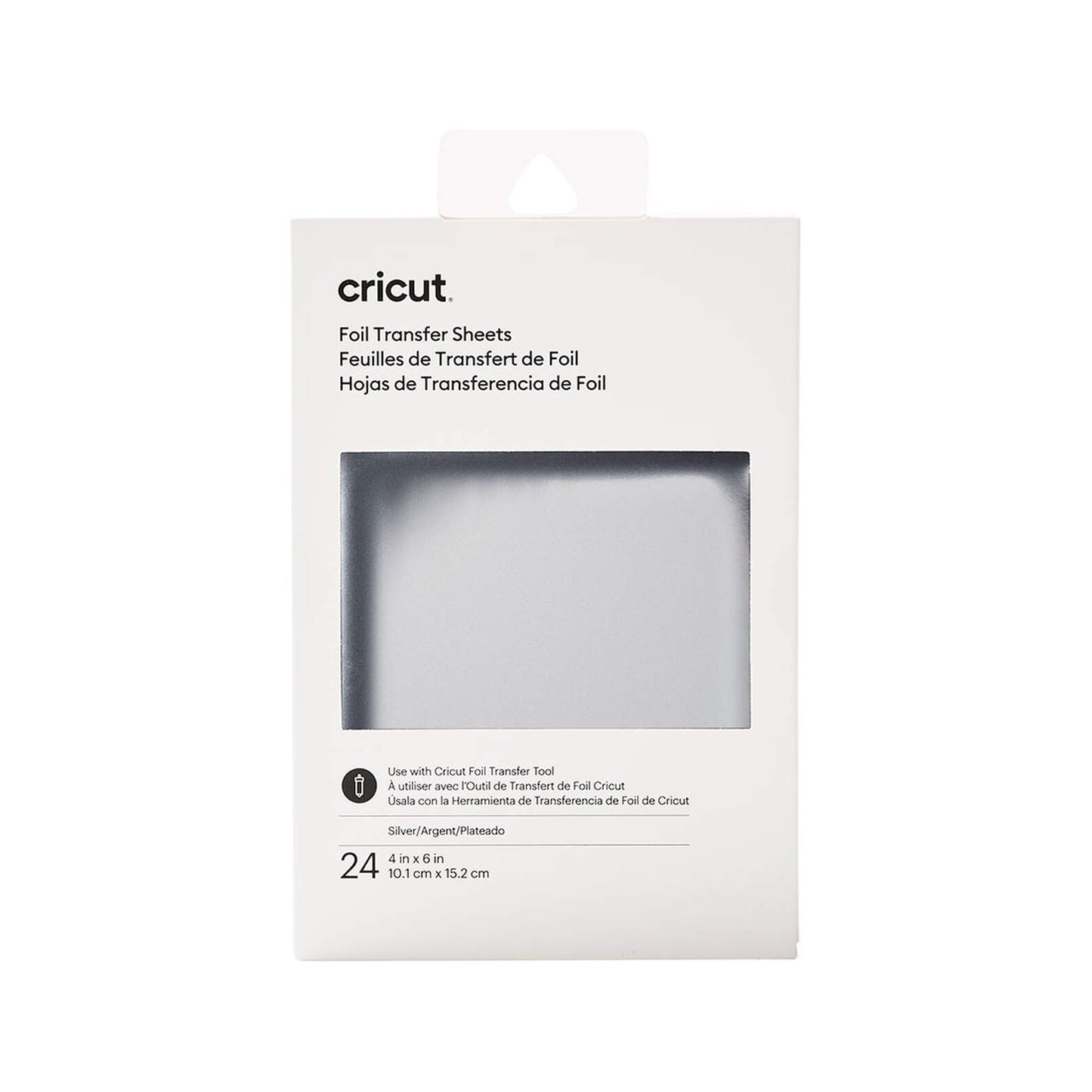 Foil Transfer Sheets, Silver (24 ct)