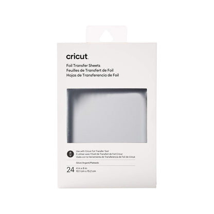 Foil Transfer Sheets, Silver (24 ct)