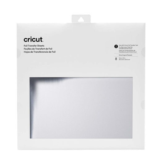 Foil Transfer Sheets, Silver (8 ct)