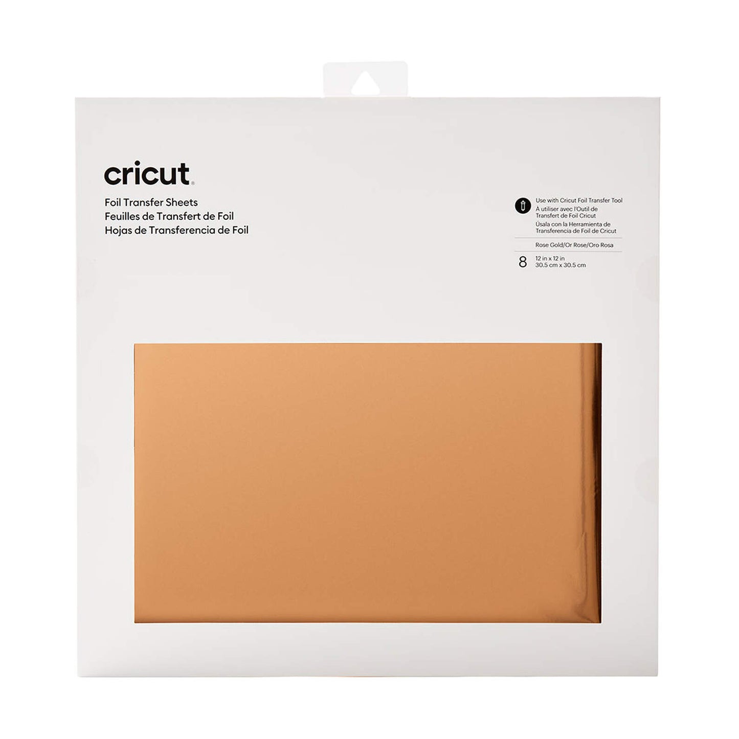 Foil Transfer Sheets, Rose Gold (8 ct)