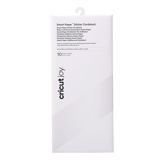 Cricut Joy™ Smart Paper™ Sticker Cardstock, White