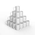 Ceramic Mug Blank, White - 15 oz/425 ml (36 ct)