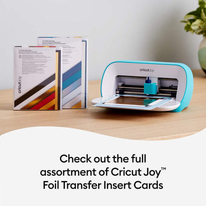 Cricut Joy™ Foil Transfer Insert Cards, Blue Lagoon Sampler - A2