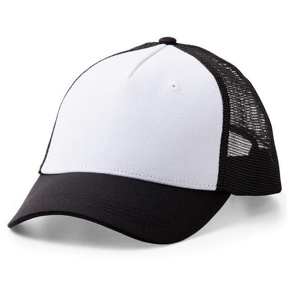 Cricut Trucker Hat, Black/White - 12ct