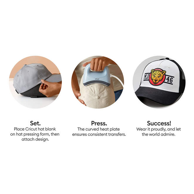 Cricut Trucker Hat, Black/White (1 ct)