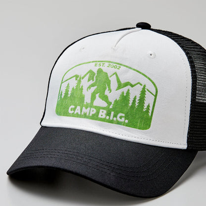 Cricut Trucker Hat, Black/White - 12ct