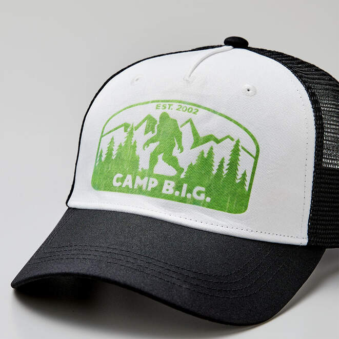 Cricut Trucker Hat, Black/White (1 ct)
