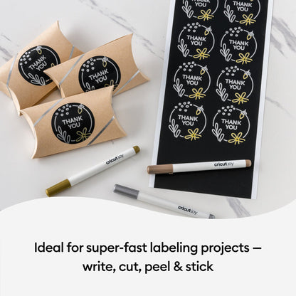 Cricut Joy™ Smart Label™ Writable Vinyl – Permanent, Black