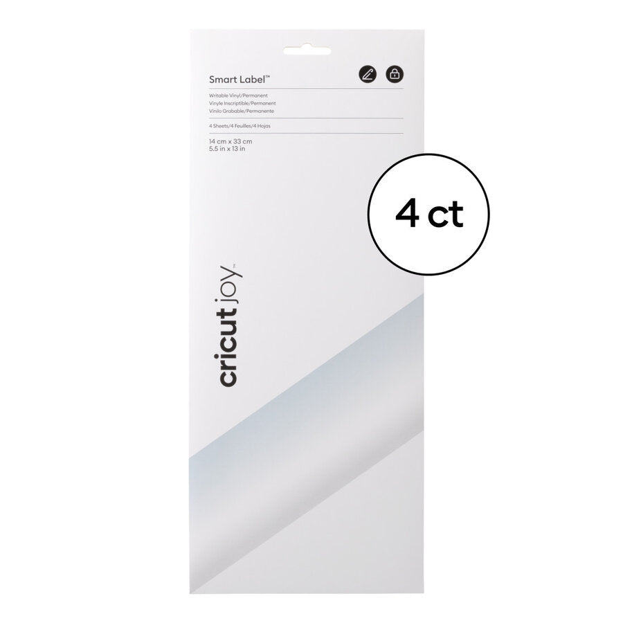 Cricut Joy™ Smart Label™ Writable Vinyl – Permanent, Transparent