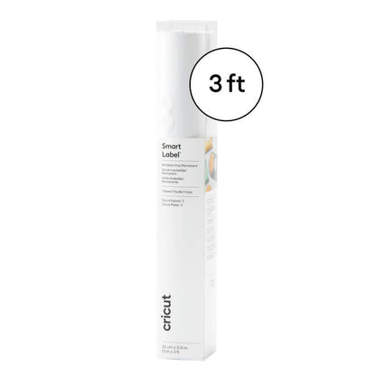 Smart Label™ Writable Vinyl – Permanent, Black (3 ft)