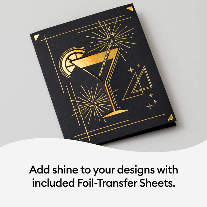 Foil Transfer Insert Cards, Celebration Sampler - R40 (12 ct)