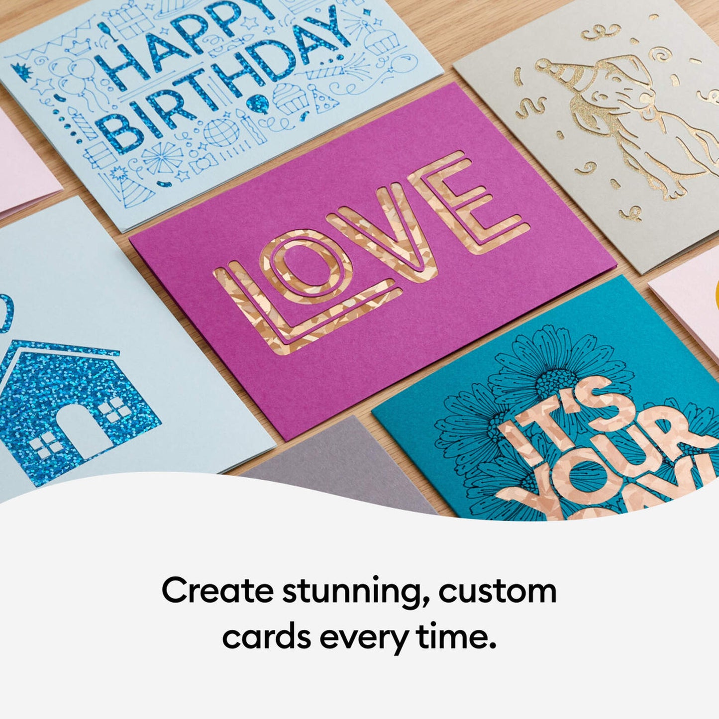Cutaway Cards, Neutrals Sampler - R10 (18 ct)