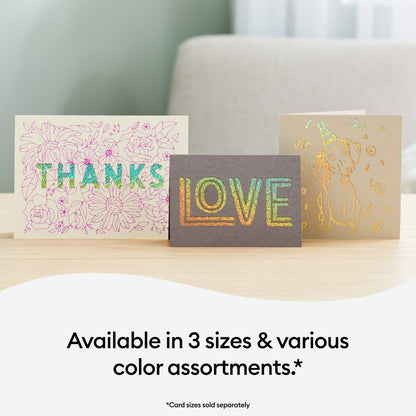 Cutaway Cards, Neutrals Sampler - R10 (18 ct)