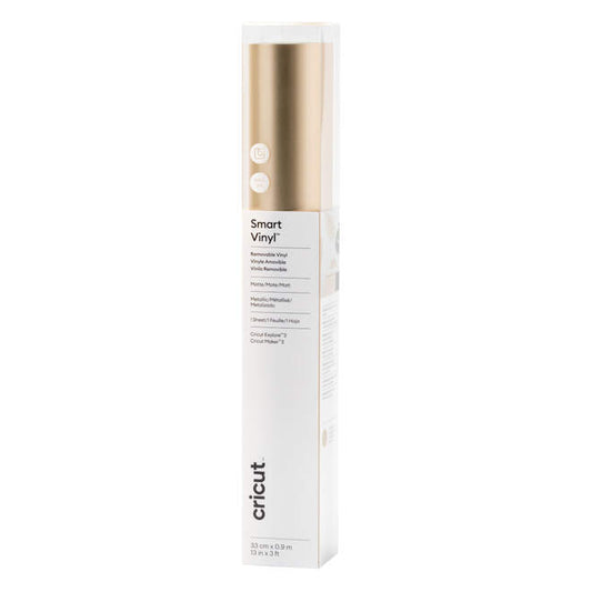Matte Metallic Smart Vinyl™ – Removable, Champagne (3 ft)