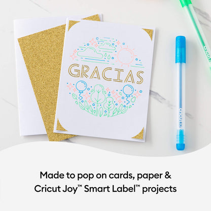 Cricut Joy™ Glitter Gel Pens 0.8 mm, Rainbow (10 ct)
