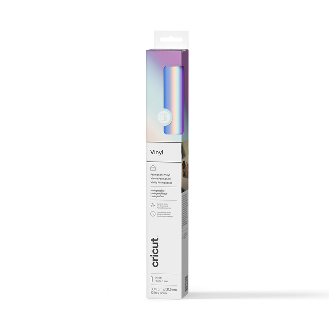 Holographic Vinyl (1.2m / 4 ft), Blue