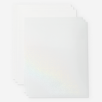 Printable Waterproof Holographic Sticker Set – A4 (5 ct)