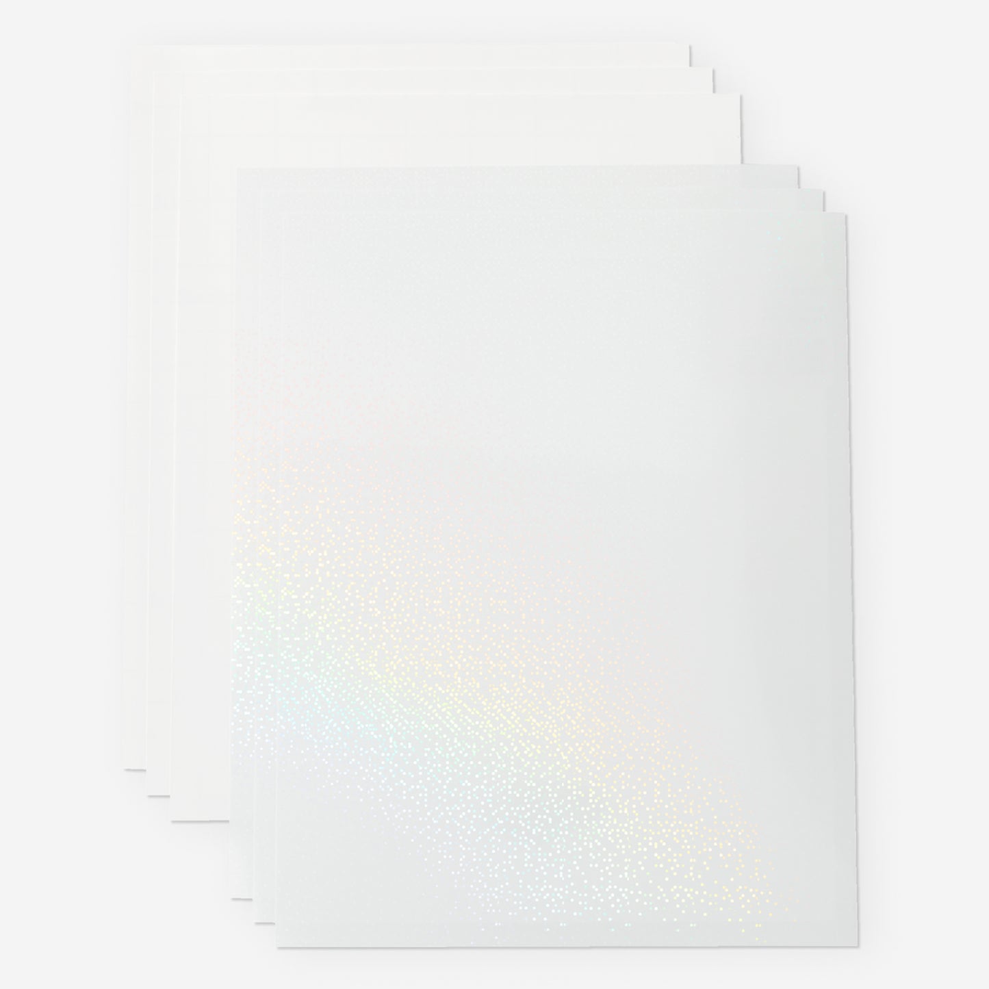 Printable Waterproof Holographic Sticker Set – A4 (5 ct)