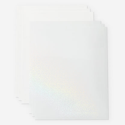 Printable Waterproof Holographic Sticker Set – A4 (5 ct)