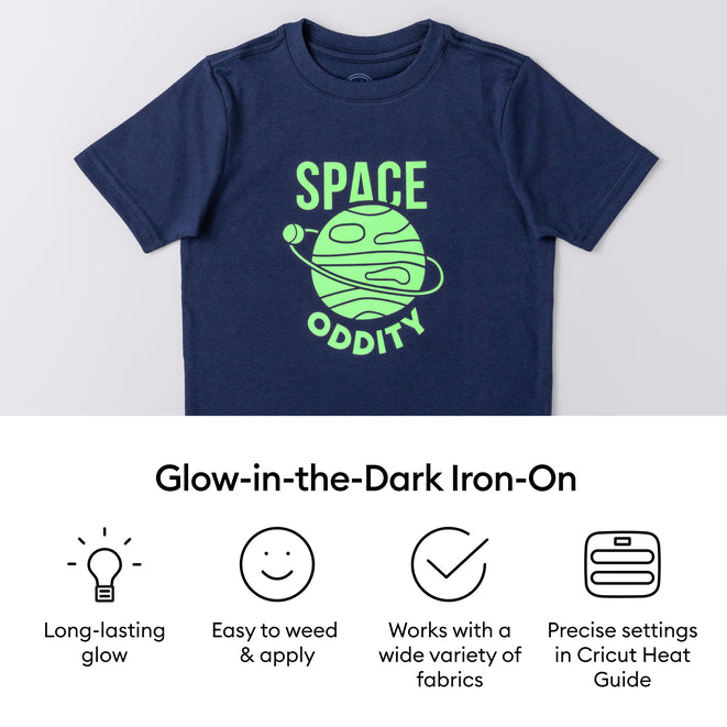 Glow-in-the-Dark Iron-On