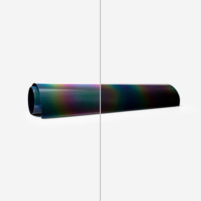 Reflective Iron-On, Rainbow