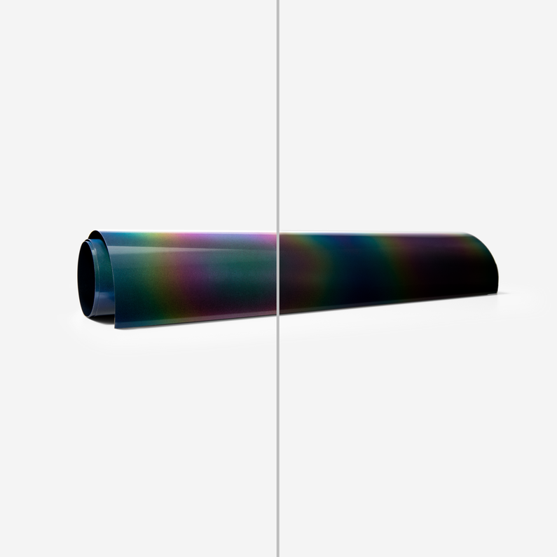 Reflective Iron-On, Rainbow