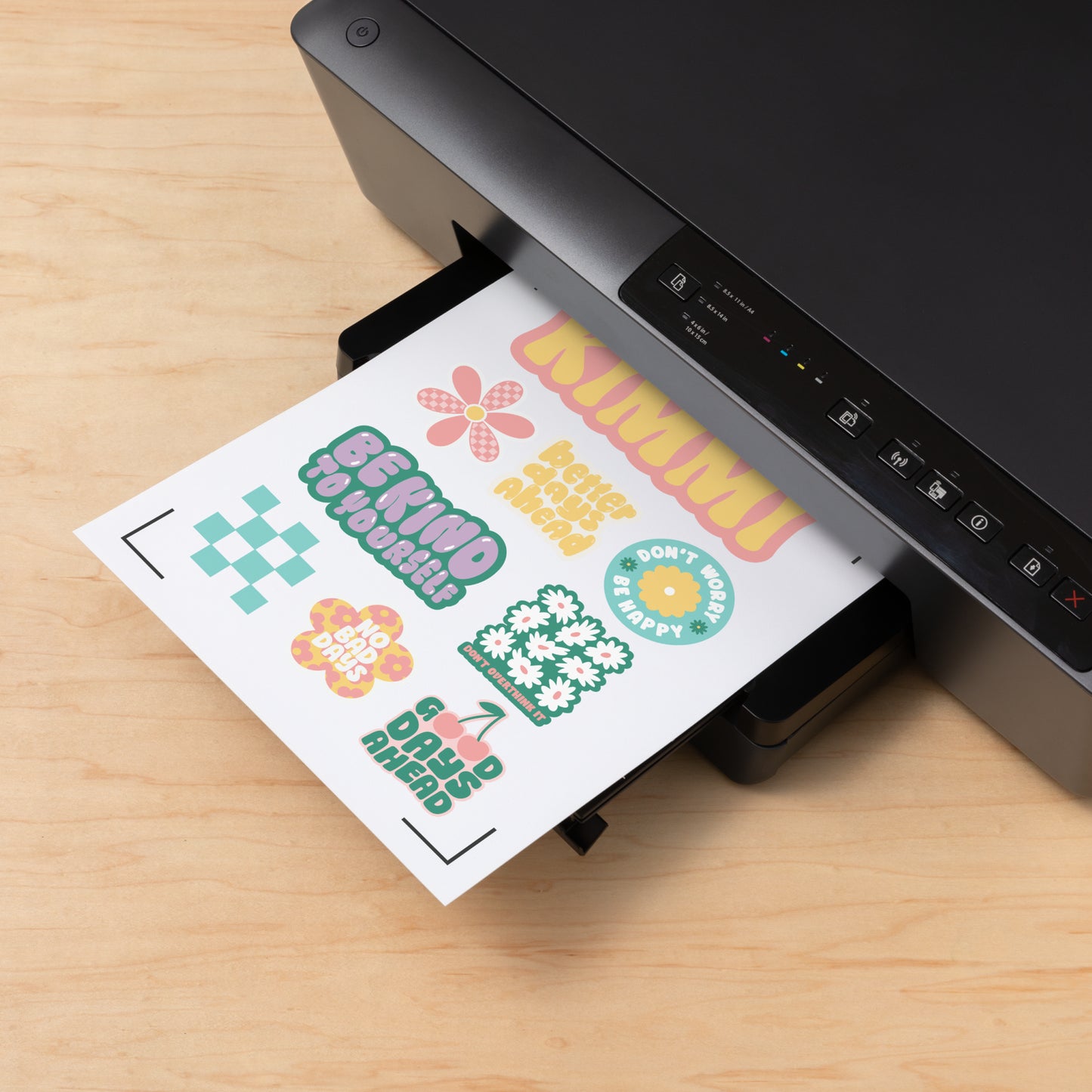 Printable Sticker Paper – A4 (8 ct)