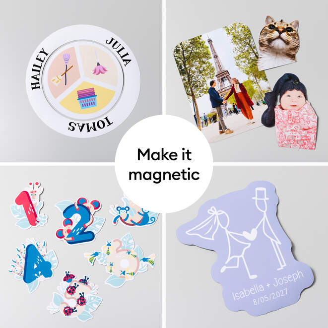 Printable Magnet Sheets - 8.5 in x 11 in (8 ct)