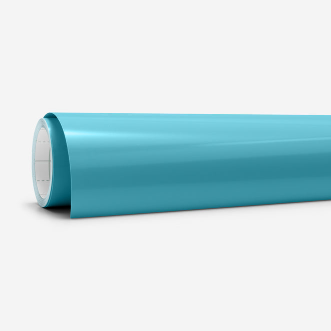 Heat-Activated, Colour-Changing Vinyl – Permanent, Turquoise - Light Blue