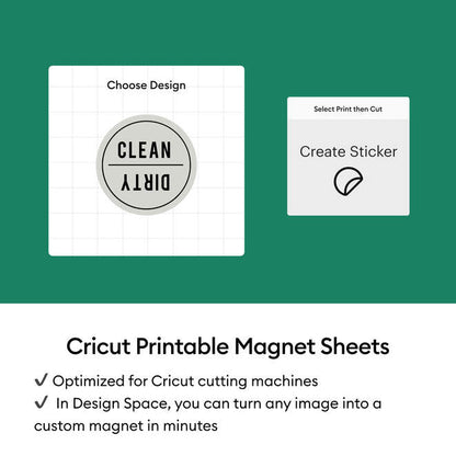 Printable Magnet Sheets - 8.5 in x 11 in (8 ct)