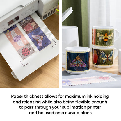 Sublimation Printer Paper - 8.5 in x 11 in (50 ct)